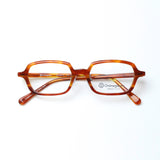 Onimegane®のPD狭めの方向けフレーム。OG-7822C2(黄ブラウンササ)