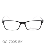 Onimegane®の超軽量スクエアフレーム。OG-7005BK(ブラック)