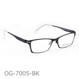 Onimegane®の超軽量スクエアフレーム。OG-7005BK(ブラック)