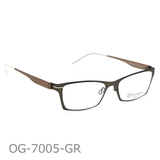 Onimegane®の超軽量スクエアフレーム。OG-7005GR(グリーン)