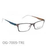 Onimegane®の超軽量スクエアフレーム。OG-7005TRI(トリコカラー)