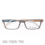Onimegane®の超軽量スクエアフレーム。OG-7005TRI(トリコカラー)