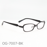 Onimegane®のシンプル定番モデル。OG-7007BK(ブラック)
