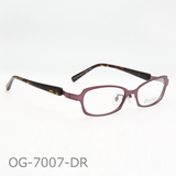 Onimegane®のシンプル定番モデル。OG-7007DR(ダークレッド)