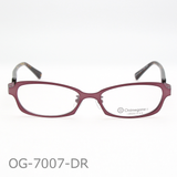 Onimegane®のシンプル定番モデル。OG-7007DR(ダークレッド)