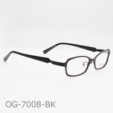 Onimegane®のシンプル定番モデル。OG-7008BK(ブラック)