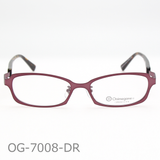 Onimegane®のシンプル定番モデル。OG-7008DR(ダークレッド)
