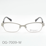 Onimegane®のシンプル定番モデル。OG-7009W(ホワイト:シルバー)