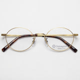 Onimegane®のベーシックフレーム。OG-7011AG(アンティークゴールド)