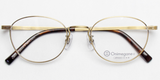 Onimegane®のベーシックフレーム。OG-7013AG(アンティークゴールド)