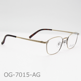 Onimegane®のベーシックフレーム。OG-7015AG(アンティークゴールド)