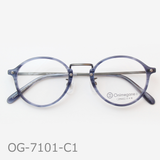 Onimegane®の代表コンビフレーム。OG-7101C1(ブルーグレーササ)限定色