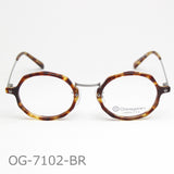 Onimegane®の代表コンビフレーム。OG-7102BR(ブラウン)