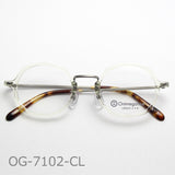 Onimegane®の代表コンビフレーム。OG-7102CL(クリア)