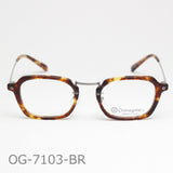 Onimegane®の代表コンビフレーム。OG-7103BR(ブラウン)