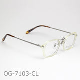 Onimegane®の代表コンビフレーム。OG-7103CL(クリア)