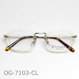 Onimegane®の代表コンビフレーム。OG-7103CL(クリア)