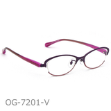 Onimegane®の女性人気フレーム。OG-7201V(ヴァイオレット)