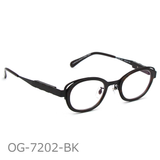 Onimegane®の個性派フレーム。OG-7202BK(ブラック)
