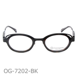 Onimegane®の個性派フレーム。OG-7202BK(ブラック)