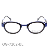 Onimegane®の個性派フレーム。OG-7202BL(ブルー)