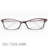 Onimegane®の軽量フレーム。OG-7205DBR(ダークブラウン)
