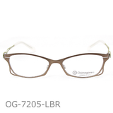 Onimegane®の軽量フレーム。OG-7205LBR(ライトブラウン)