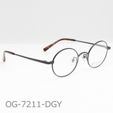 Onimegane®の人気フレーム。OG-7211DGY(ダークグレー)