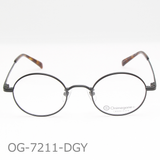 Onimegane®の人気フレーム。OG-7211DGY(ダークグレー)