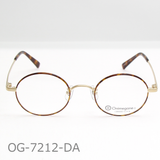 Onimegane®の人気フレーム。OG-7212DA(デミアンバー)