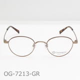 Onimegane®の人気フレーム。OG-7213ABR(アンティークブラウン)