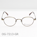 Onimegane®の人気フレーム。OG-7213AGR(アンティークグリーン)