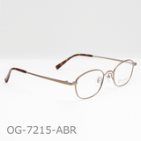 Onimegane®の人気フレーム。OG-7215ABR(アンティークブラウン)