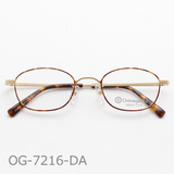 Onimegane®の人気フレーム。OG-7216DA(デミアンバー)