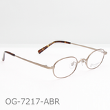 Onimegane®の人気フレーム。OG-7217ABR(アンティークブラウン)