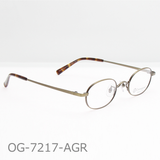 Onimegane®の人気フレーム。OG-7217AGR(アンティークグリーン)