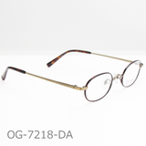 Onimegane®の人気フレーム。OG-7218DA(デミアンバー)