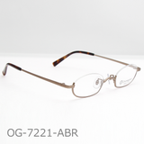 Onimegane®の人気フレーム。OG-7221ABR(アンティークブラウン)
