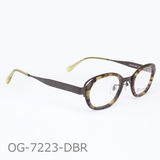 Onimegane®の個性派フレーム。OG-7223DBR(ダークブラウン)