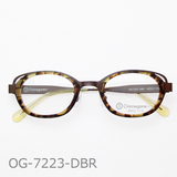 Onimegane®の個性派フレーム。OG-7223DBR(ダークブラウン)