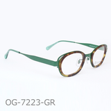 Onimegane®の個性派フレーム。OG-7223GR(グリーン)