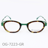 Onimegane®の個性派フレーム。OG-7223GR(グリーン)