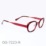 Onimegane®の個性派フレーム。OG-7223R(レッド)