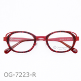Onimegane®の個性派フレーム。OG-7223R(レッド)
