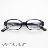 Onimegane®のセルロイドフレーム。OG-7705BGY(ブルーグレー)