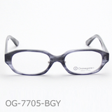 Onimegane®のセルロイドフレーム。OG-7705BGY(ブルーグレー)