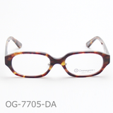 Onimegane®のセルロイドフレーム。OG-7705DA(デミアンバー)