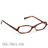 Onimegane®のアセテートフレーム。OG-7801DA(デミアンバー)