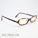 Onimegane®のアセテートフレーム。OG-7802DA(デミアンバー) クリングス