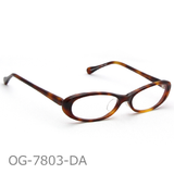 Onimegane®のアセテートフレーム。OG-7803DA(デミアンバー)